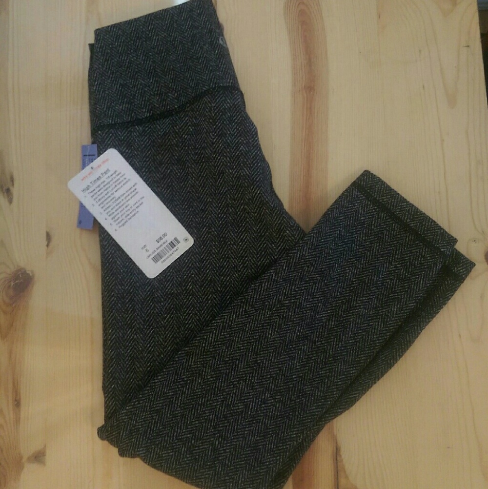 Lululemon High Times Pant Herringbone